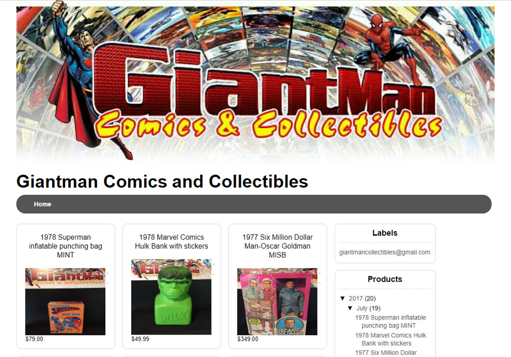 GiantMan Comics and Collectibles